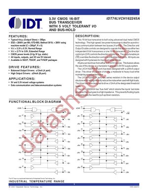 74LVCH162245APAG datasheet  